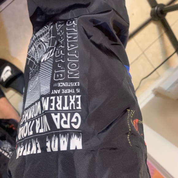 Letter Graphic Drawstring Pants - Picture 11 of 11